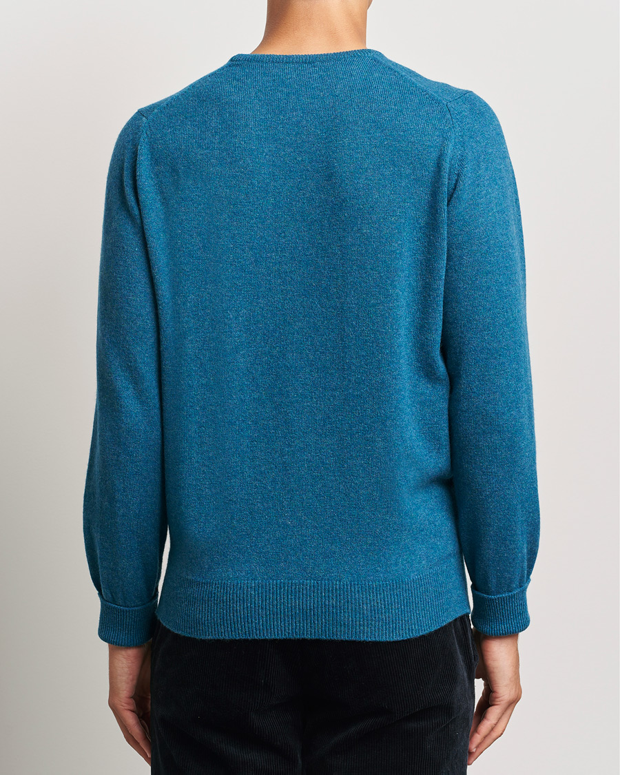 Herren | Pullover | William Lockie | Rob Lambswool Crewneck Mallard