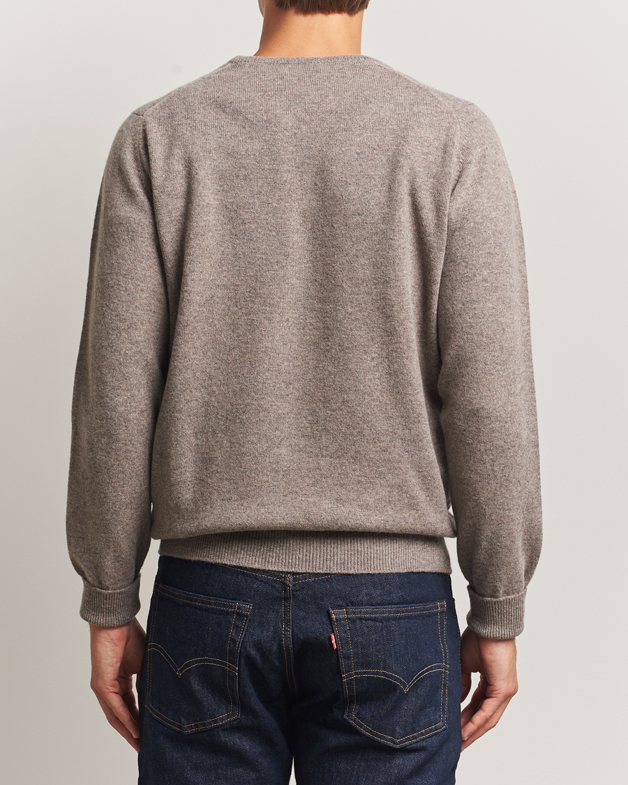 Herren | Pullover | William Lockie | Rob Lambswool Crewneck Vole