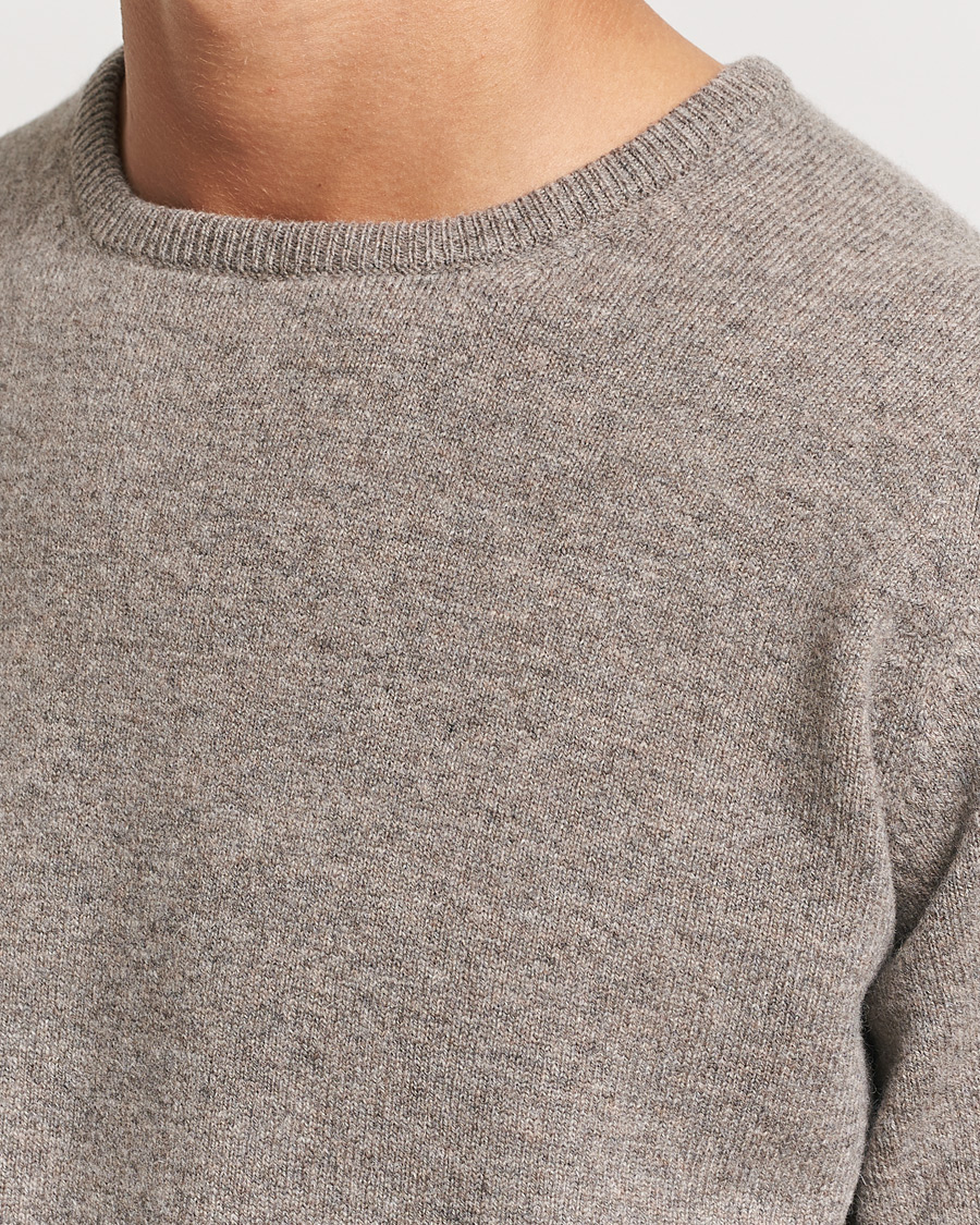 Herren | Pullover | William Lockie | Rob Lambswool Crewneck Vole