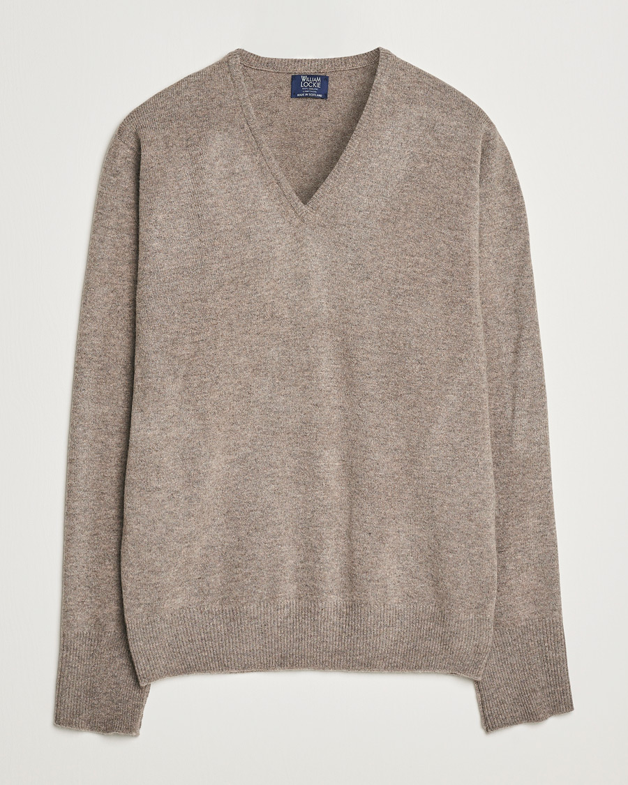 Herren | Pullover | William Lockie | Rob Lambswool V-Neck Vole