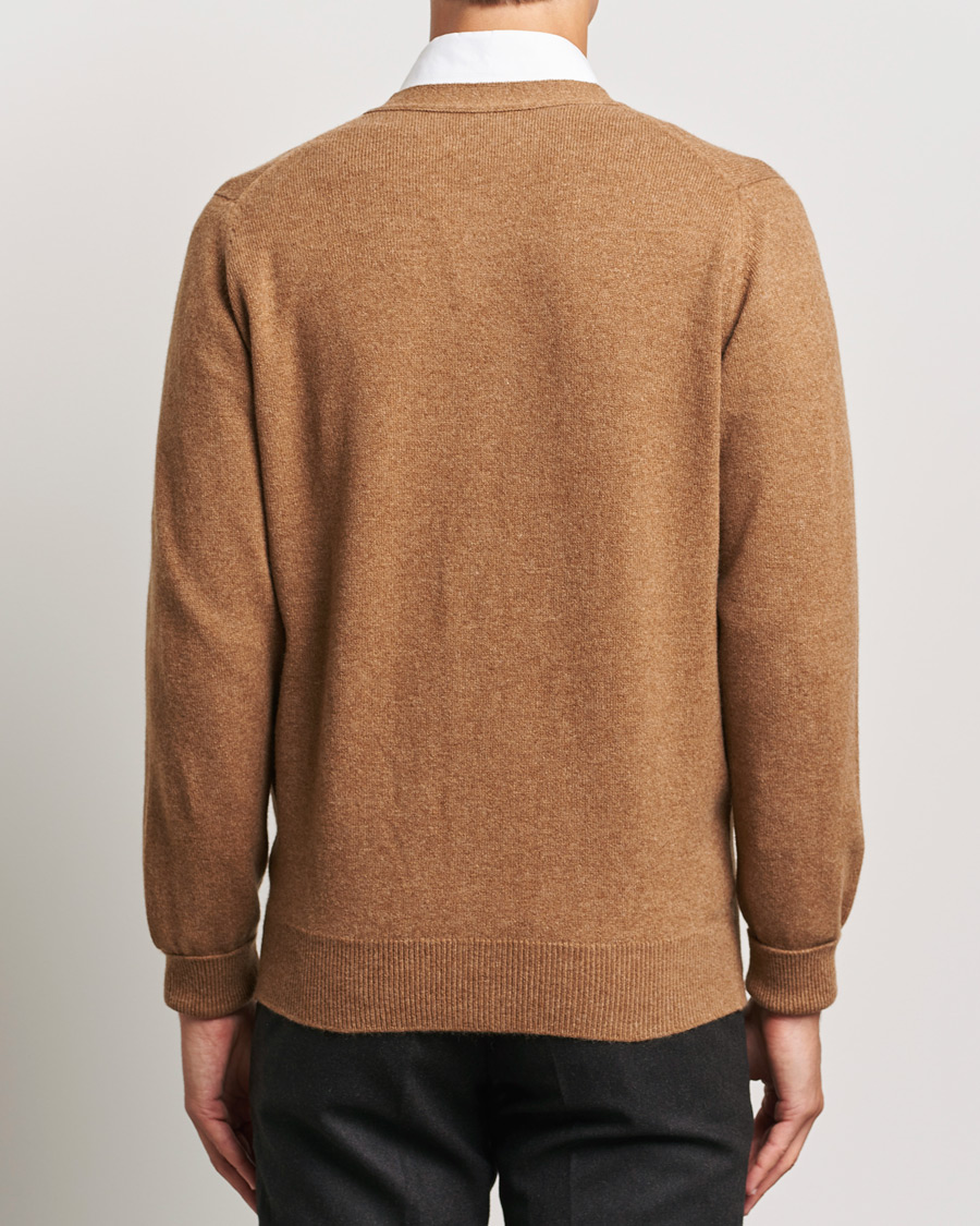Herren | Pullover | William Lockie | Rob Lambswool Cardigan Driftwood