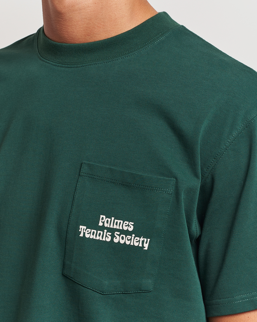 Herren | T-Shirts | Palmes | Fifth Pocket T-Shirt Dark Green