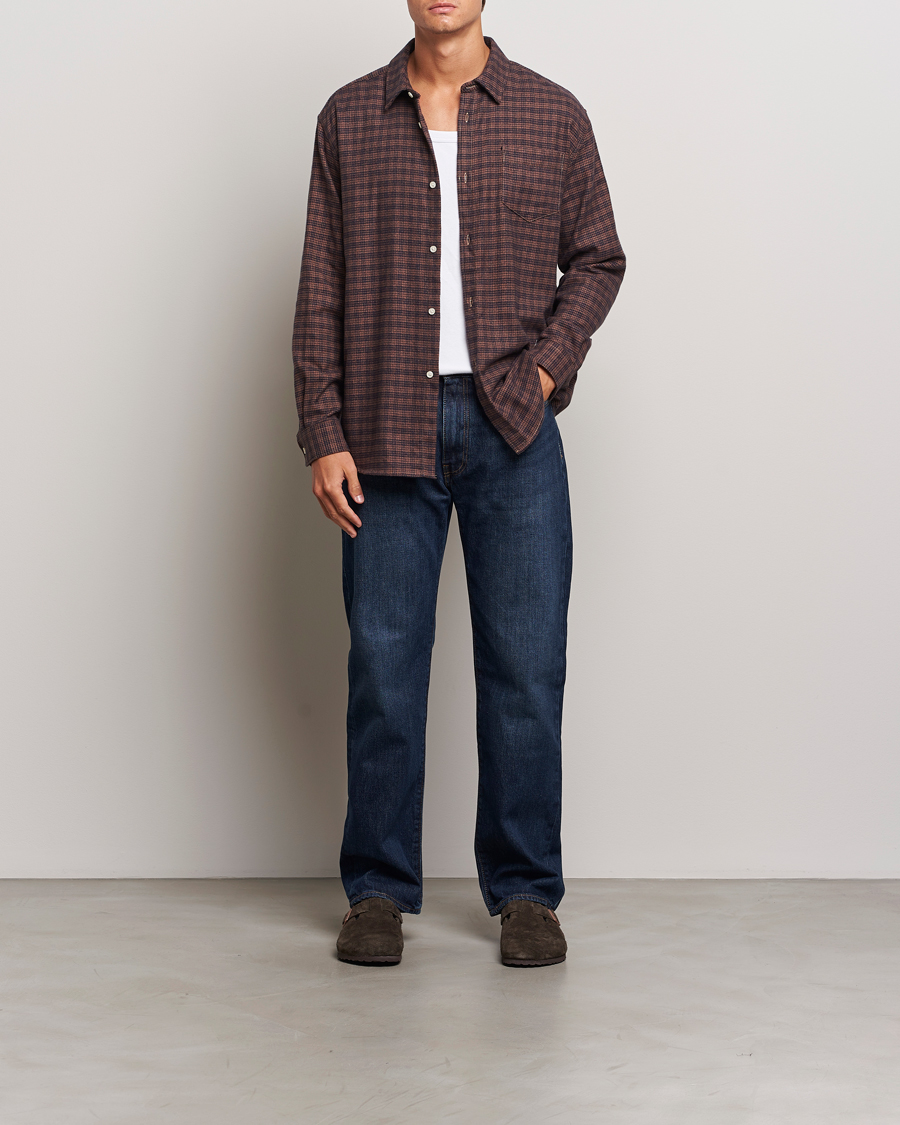 Herren | Hemden | Palmes | Joseph Flannel Shirt Navy