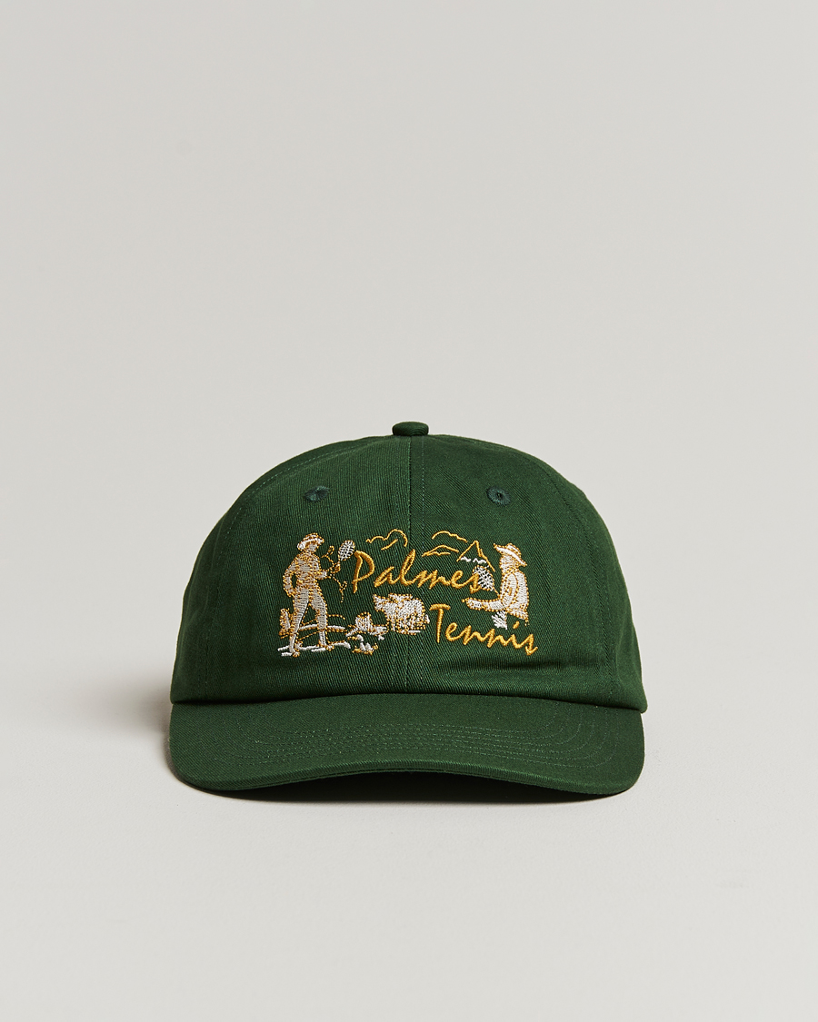 Herren | Palmes Dustup 6-Panel Cap Dark Green | Palmes | Dustup 6-Panel Cap Dark Green
