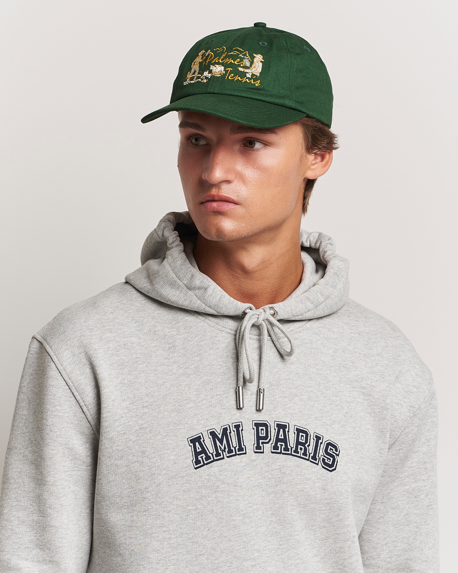 Herren | Palmes Dustup 6-Panel Cap Dark Green | Palmes | Dustup 6-Panel Cap Dark Green