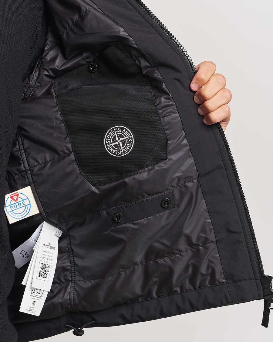 Herren | Jacken | Stone Island | Soft Shell Primaloft Padded Jacket Black
