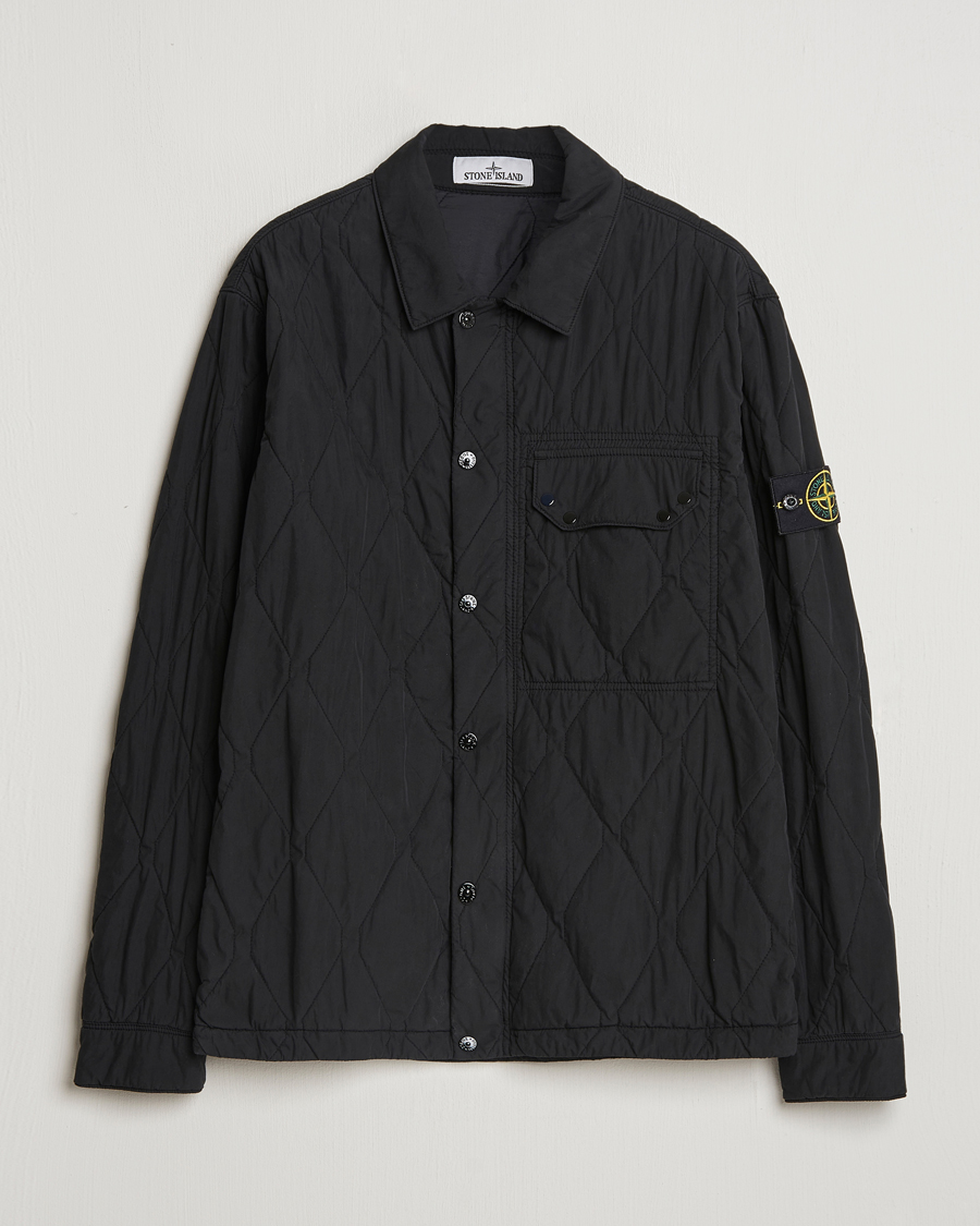 Black stone island body warmer shop