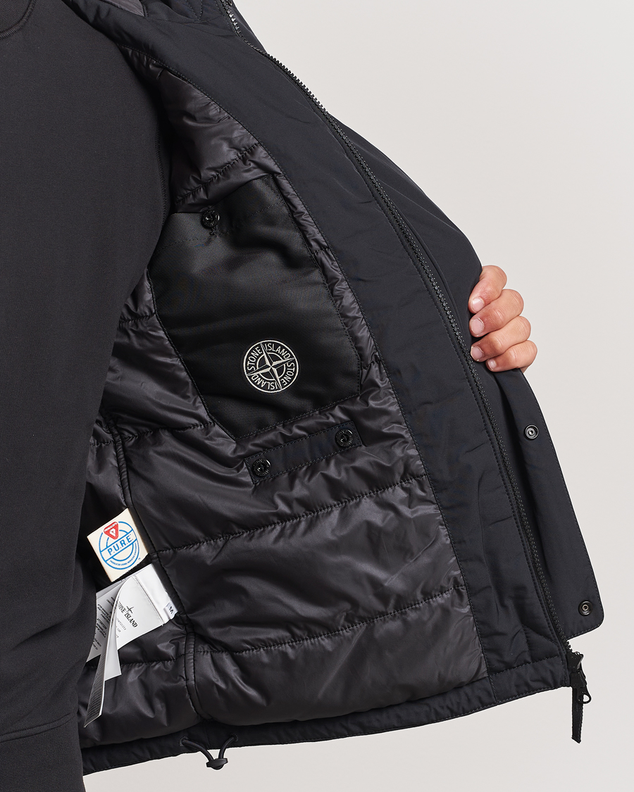 Herren | Jacken | Stone Island | Micro Twill Hooded Jacket Black
