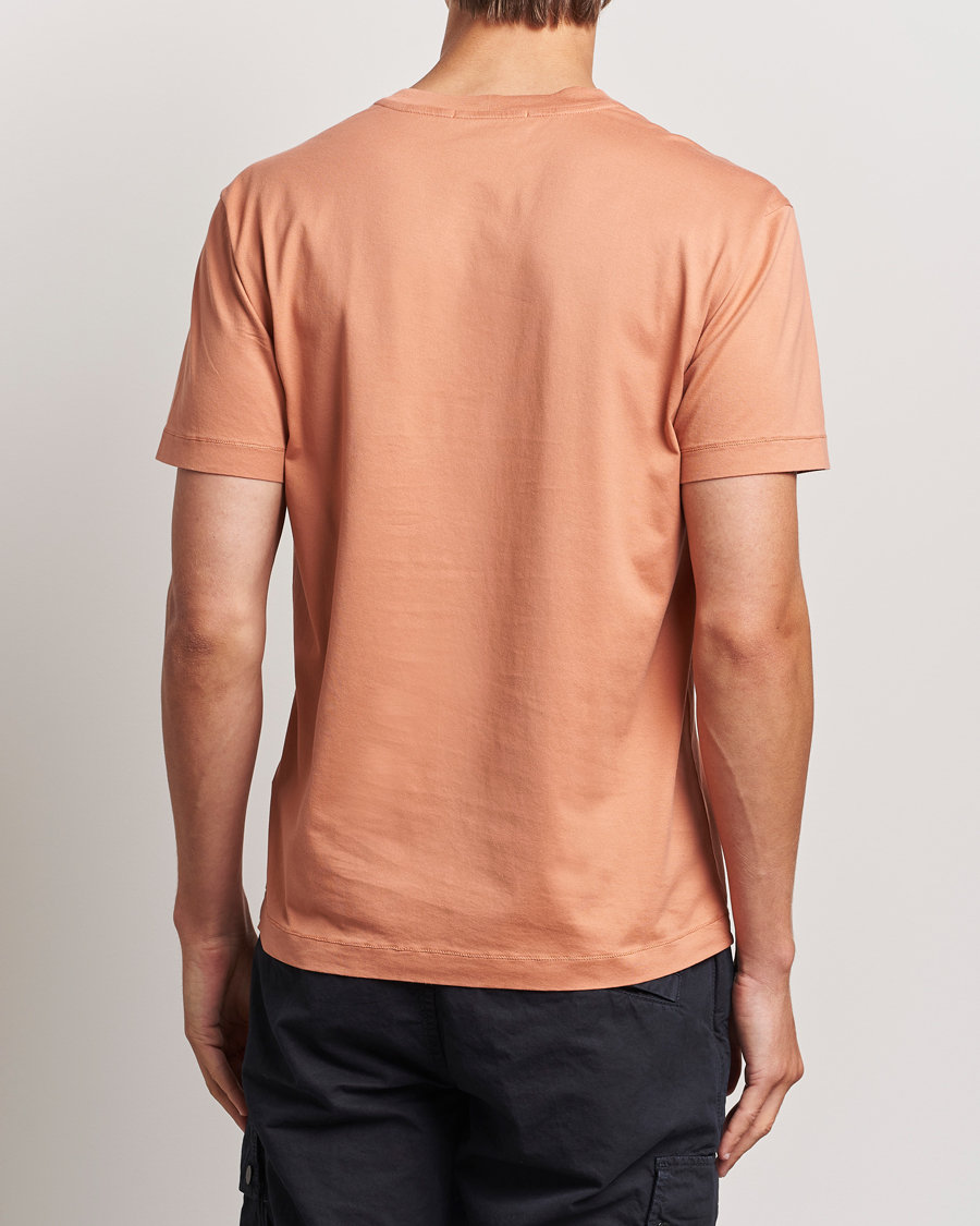 Herren | T-Shirts | Stone Island | Garment Dyed Jersey T-Shirt Orange