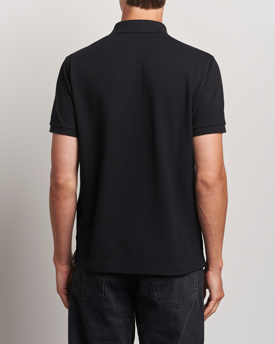 Herren | Poloshirts | Stone Island | Cotton Pique Polo Black