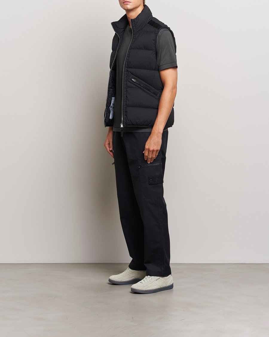 Herren | Jacken | Stone Island | Nylon Down-TC Vest Black