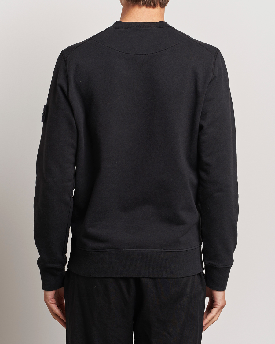 Herren | Pullover | Stone Island | Garment Dyed Fleece Sweatshirt Black