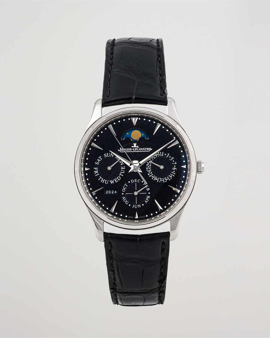 Herren | Jaeger-LeCoultre Pre-Owned Master Ultra Thin Perpetual Silver | Jaeger-LeCoultre Pre-Owned | Master Ultra Thin Perpetual Silver