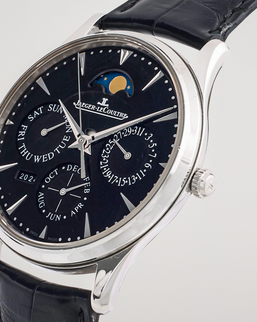 Herren | Jaeger-LeCoultre Pre-Owned Master Ultra Thin Perpetual Silver | Jaeger-LeCoultre Pre-Owned | Master Ultra Thin Perpetual Silver