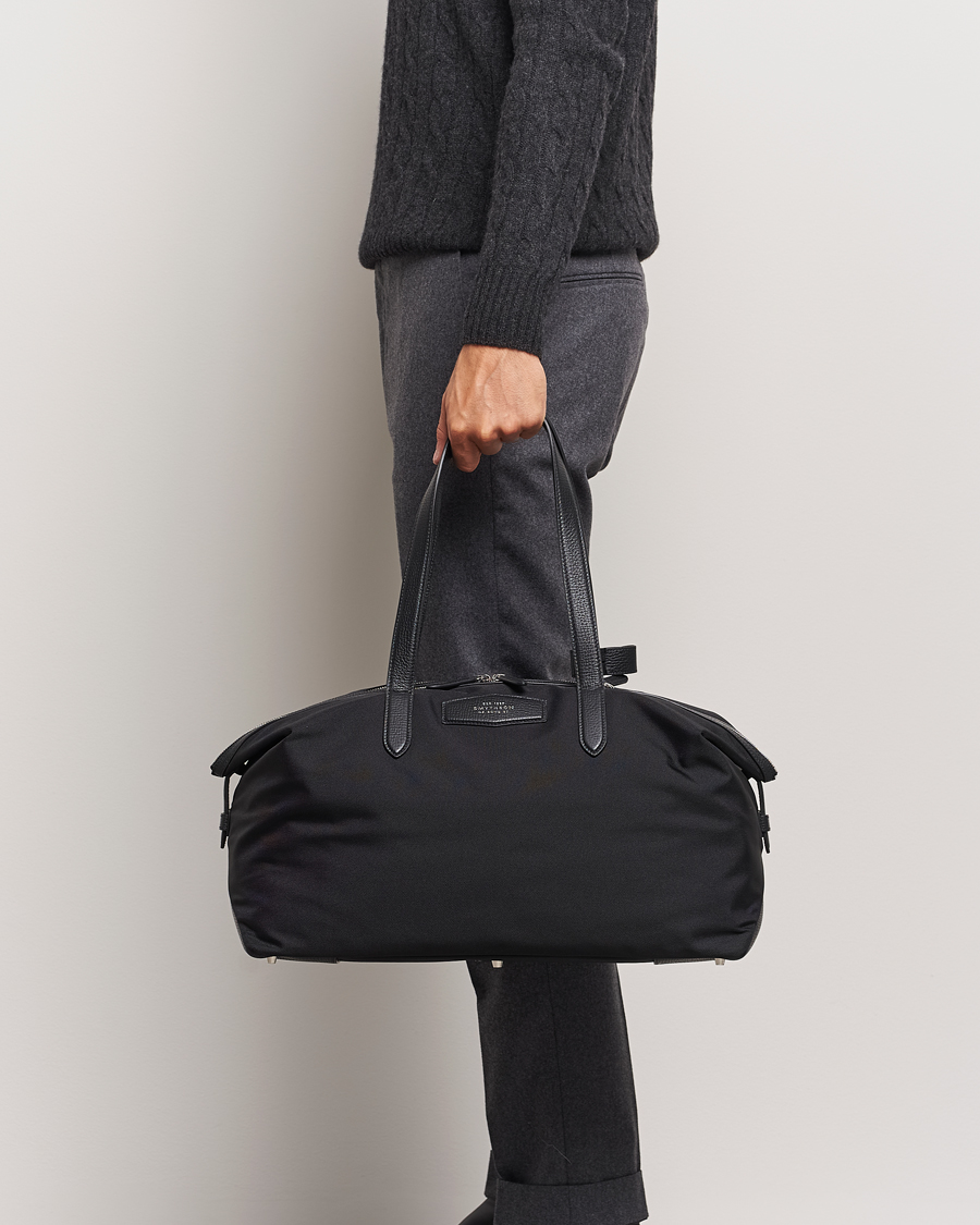 Herren | Taschen | Smythson | Canvas Norton Small Travel Bag Black