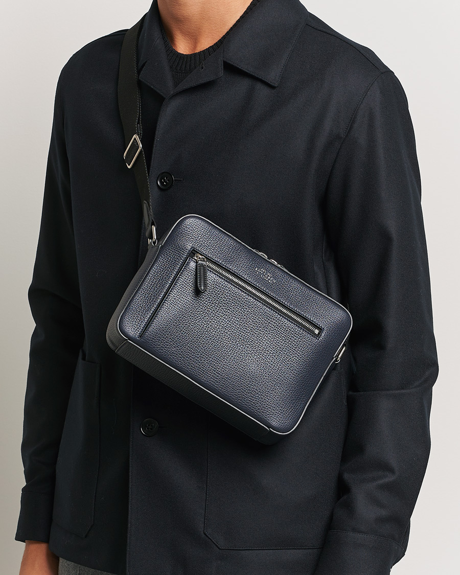 Herren | Smythson Ludlow Zip Crossbody Bag Navy | Smythson | Ludlow Zip Crossbody Bag Navy