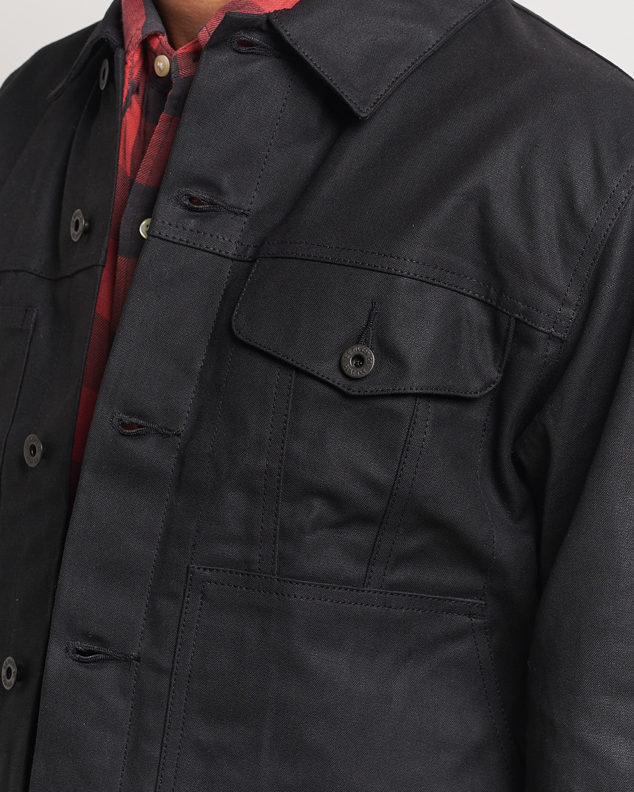 Herren | Jacken | Filson | Tin Cloth Short Lined Cruiser Black