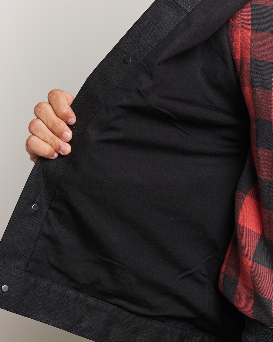 Herren | Jacken | Filson | Tin Cloth Short Lined Cruiser Black