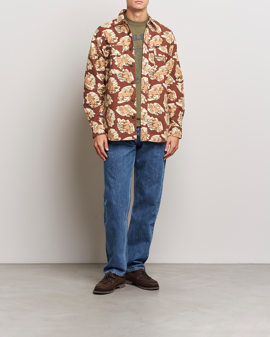 Herren | Hemden | Filson | Field Flannel Shirt Sorrel Horse/Wildlife