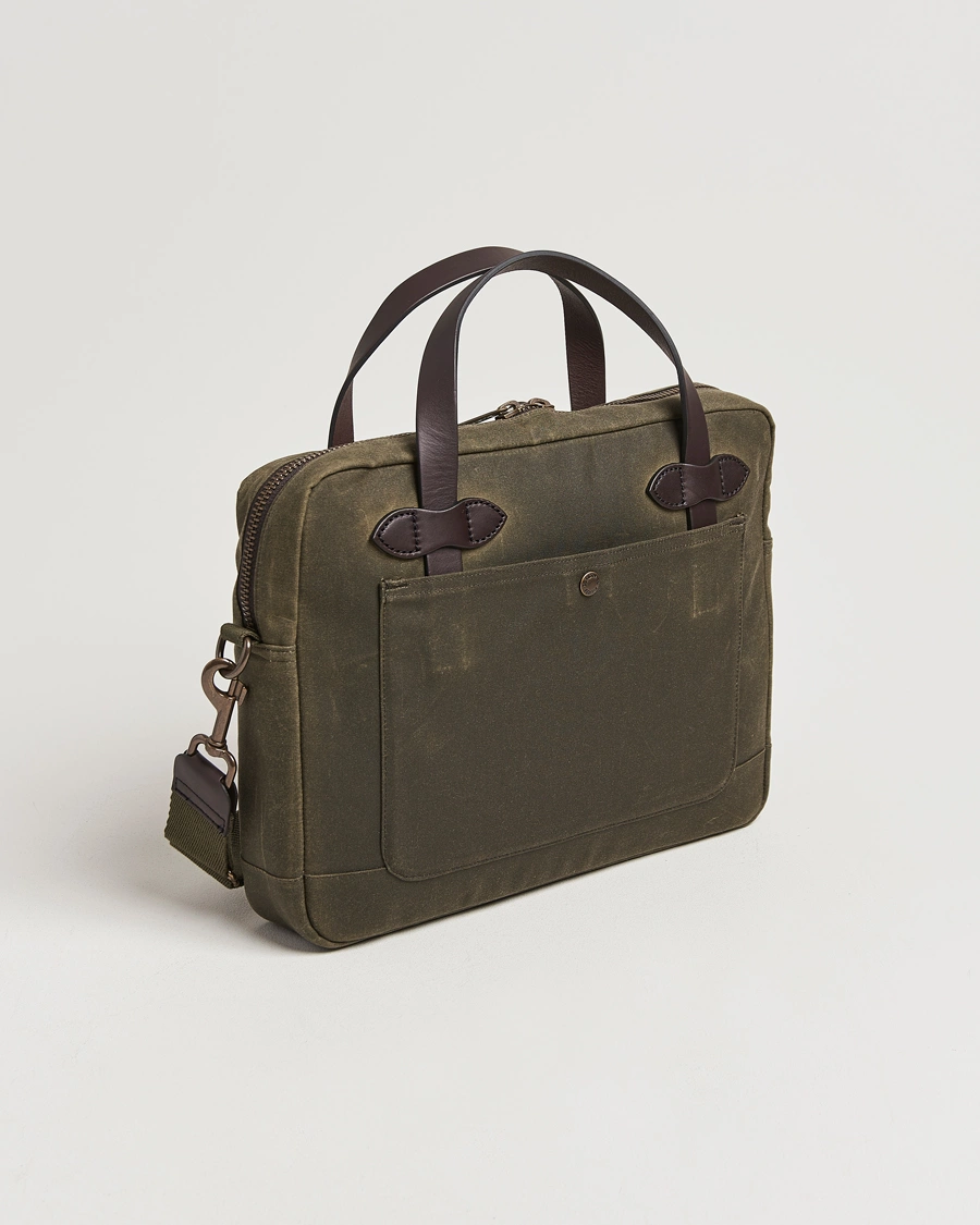 Herren | Taschen | Filson | Tin Cloth Compact Briefcase Otter Green
