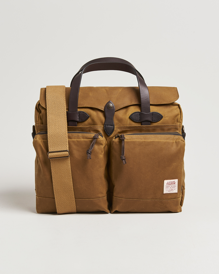 Herren | Taschen | Filson | 24-Hour Tin Briefcase Dark Tan