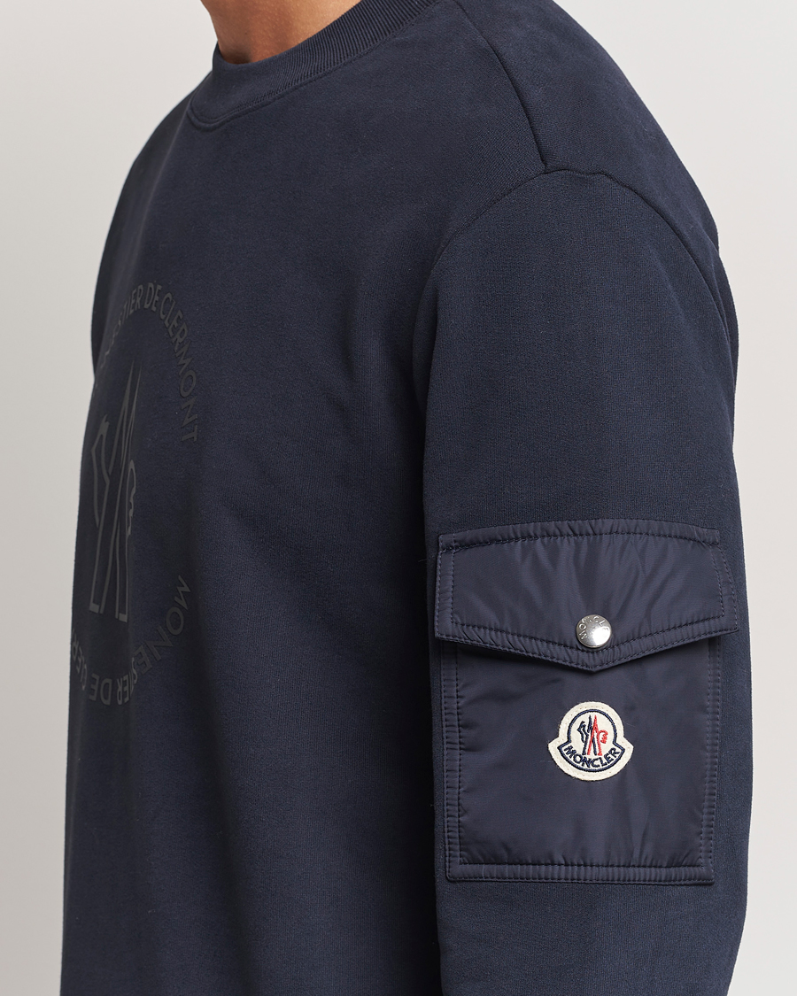 Herren | Pullover | Moncler | Pocket Sleeve Sweatshirt Navy