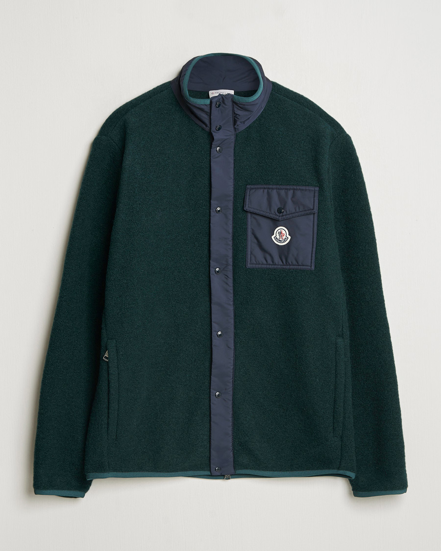 Herren | Pullover | Moncler | Full Zip Pocket Cardigan Navy