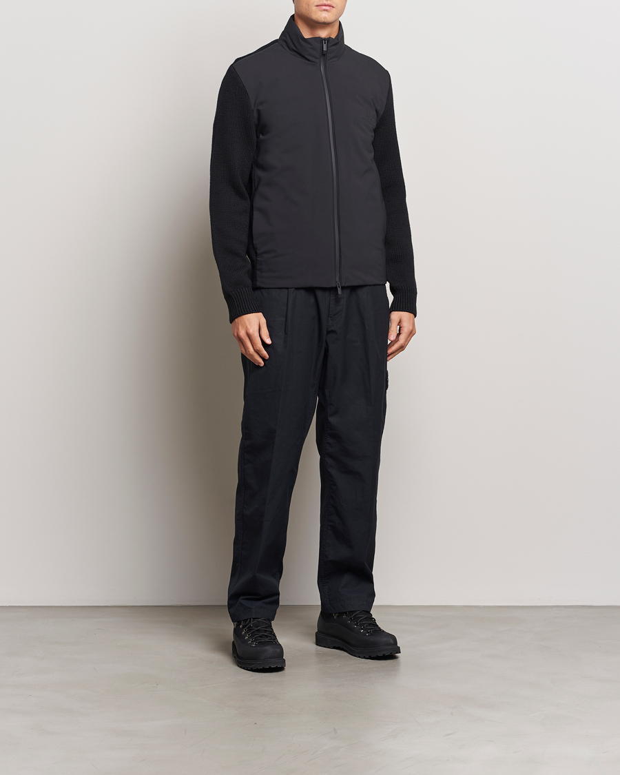 Herren | Pullover | Moncler | Hybrid Zip Cardigan Black