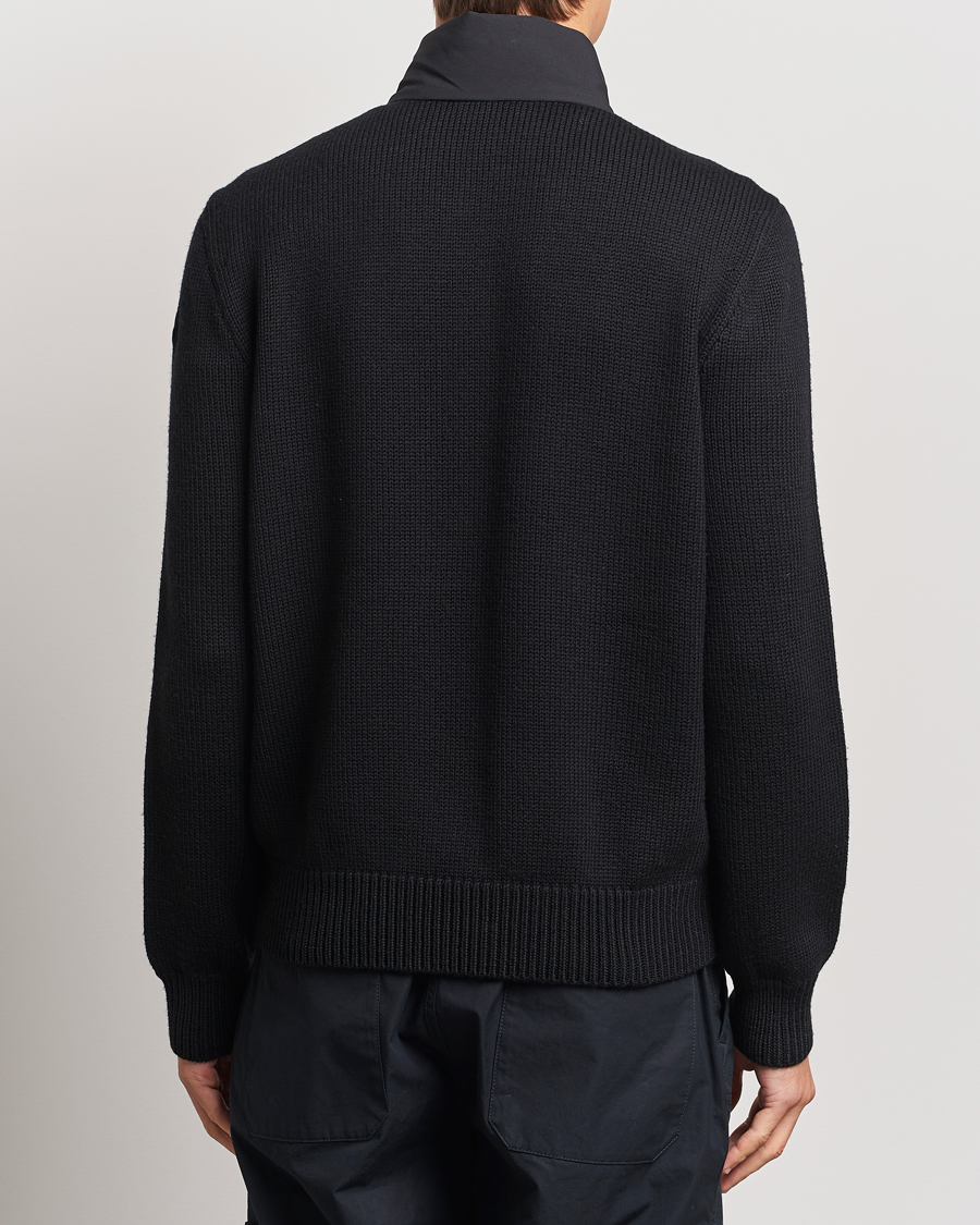 Herren | Pullover | Moncler | Hybrid Zip Cardigan Black