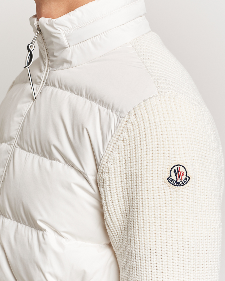 Herren | Jacken | Moncler | Padded Zip Cardigan Off White