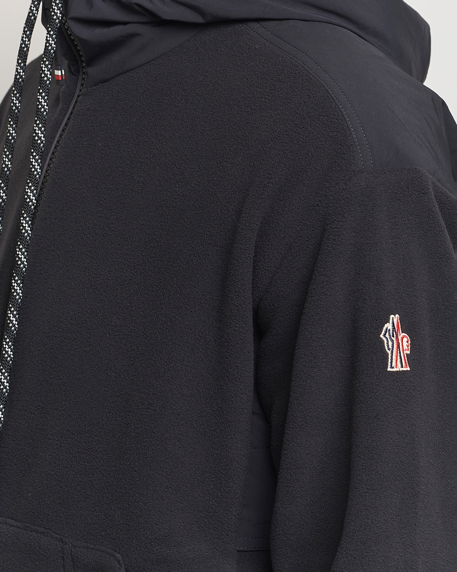 Herren | Pullover | Moncler Grenoble | Fleece Full Zip Cardigan Black