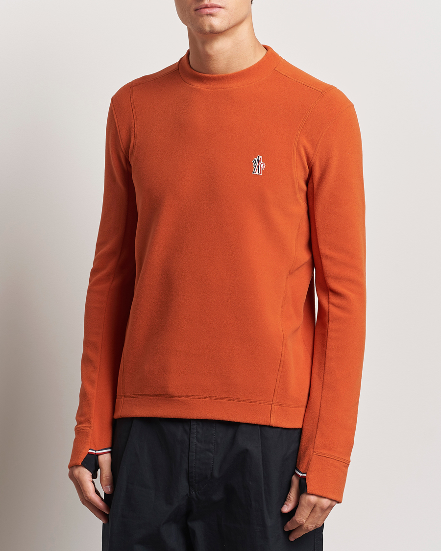 Herren | Pullover | Moncler Grenoble | Fleece Sweatshirt Brick