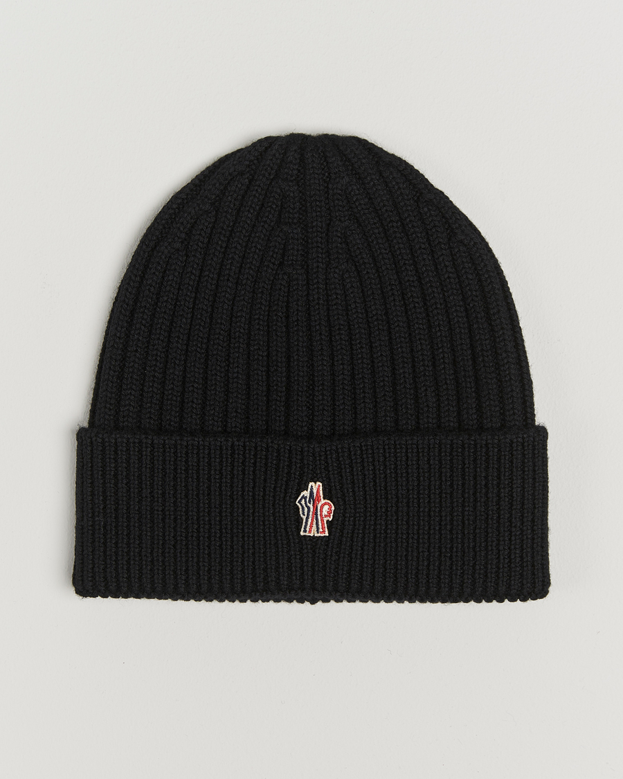 Herren | Moncler Grenoble Beretto Beanie Black | Moncler Grenoble | Beretto Beanie Black