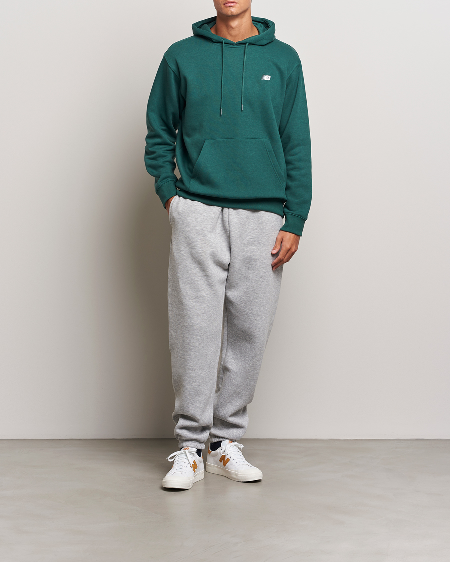 Herren | Pullover | New Balance | Essentials Fleece Hoodie Nightwatch Green