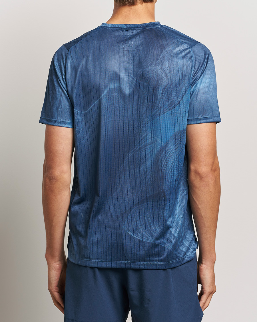 Herren | T-Shirts | New Balance Running | Athletics Run T-Shirt Blue Agate