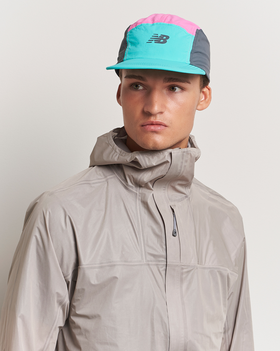 Herren | New Balance Running 5-Panel Run Hat Cyber Jade | New Balance Running | 5-Panel Run Hat Cyber Jade