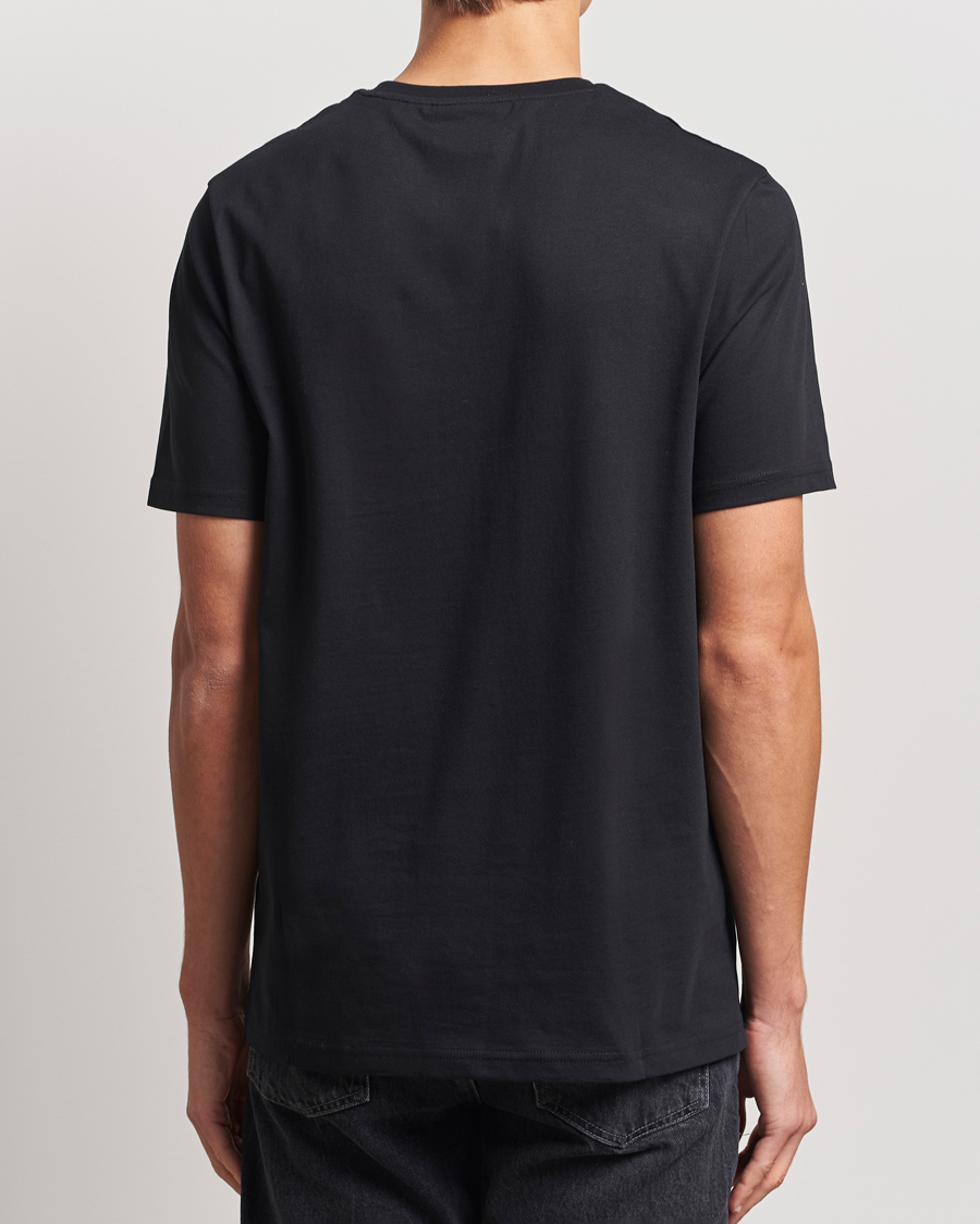 Herren | T-Shirts | Lyle & Scott | Tonal Eagle Crew Neck T-Shirt Jet Black