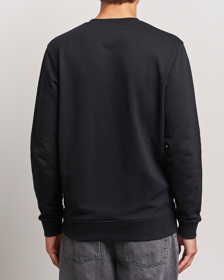 Herren | Pullover | Lyle & Scott | Tonal Eagle Crew Neck Sweatshirt Jet Black