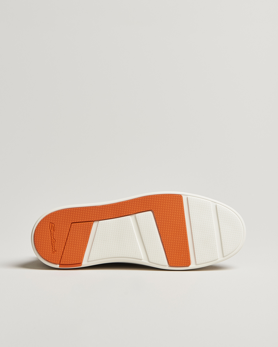 Herren | Santoni Cleanic No Lace Sneaker Taupe Suede | Santoni | Cleanic No Lace Sneaker Taupe Suede