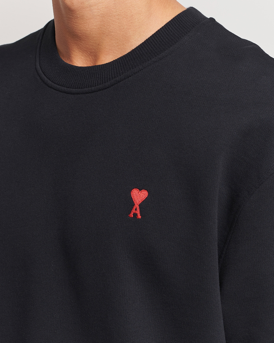 Herren | Pullover | AMI | Heart Logo Sweatshirt Black
