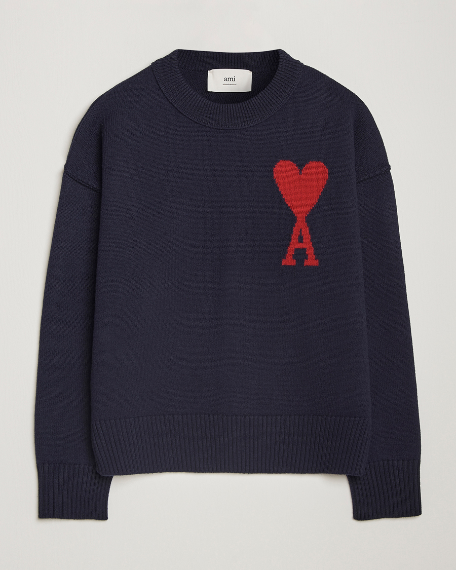 Sweater with heart logo clearance