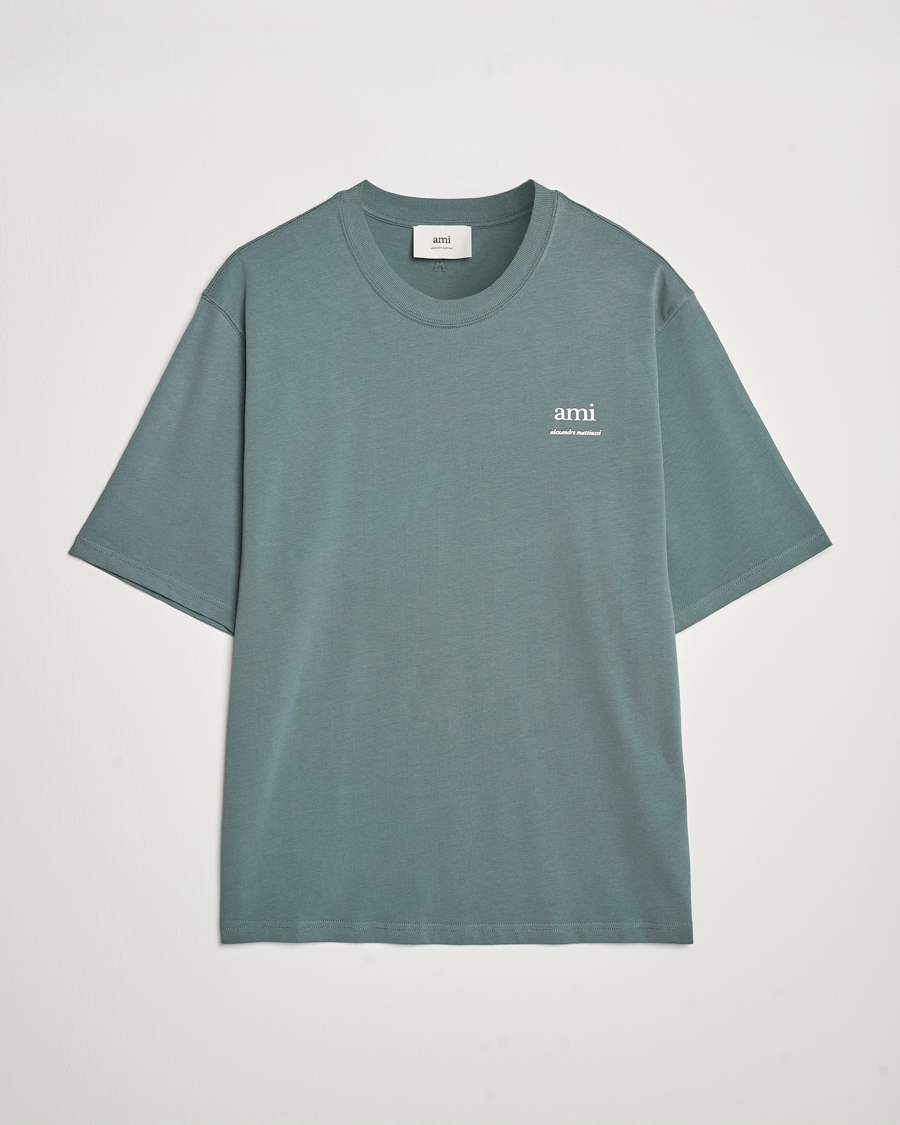 Herren | T-Shirts | AMI | Logo T-Shirt Antique Clay