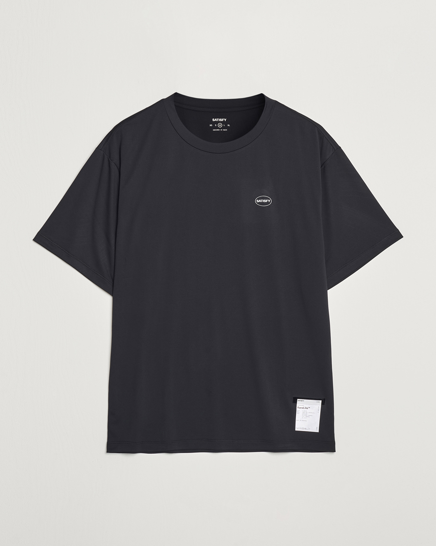 Herren | T-Shirts | Satisfy | AuraLite T-Shirt Black
