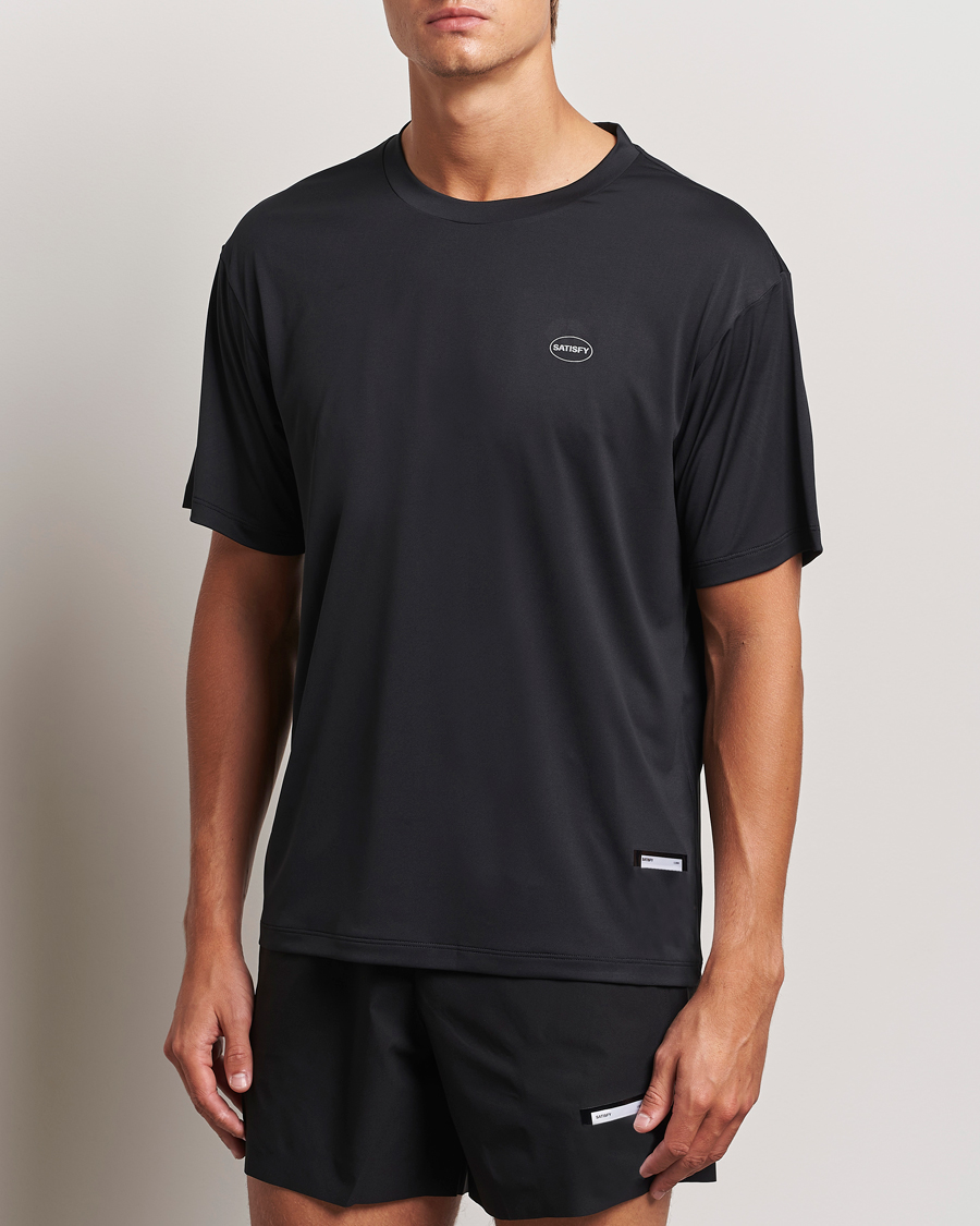 Herren | T-Shirts | Satisfy | AuraLite T-Shirt Black