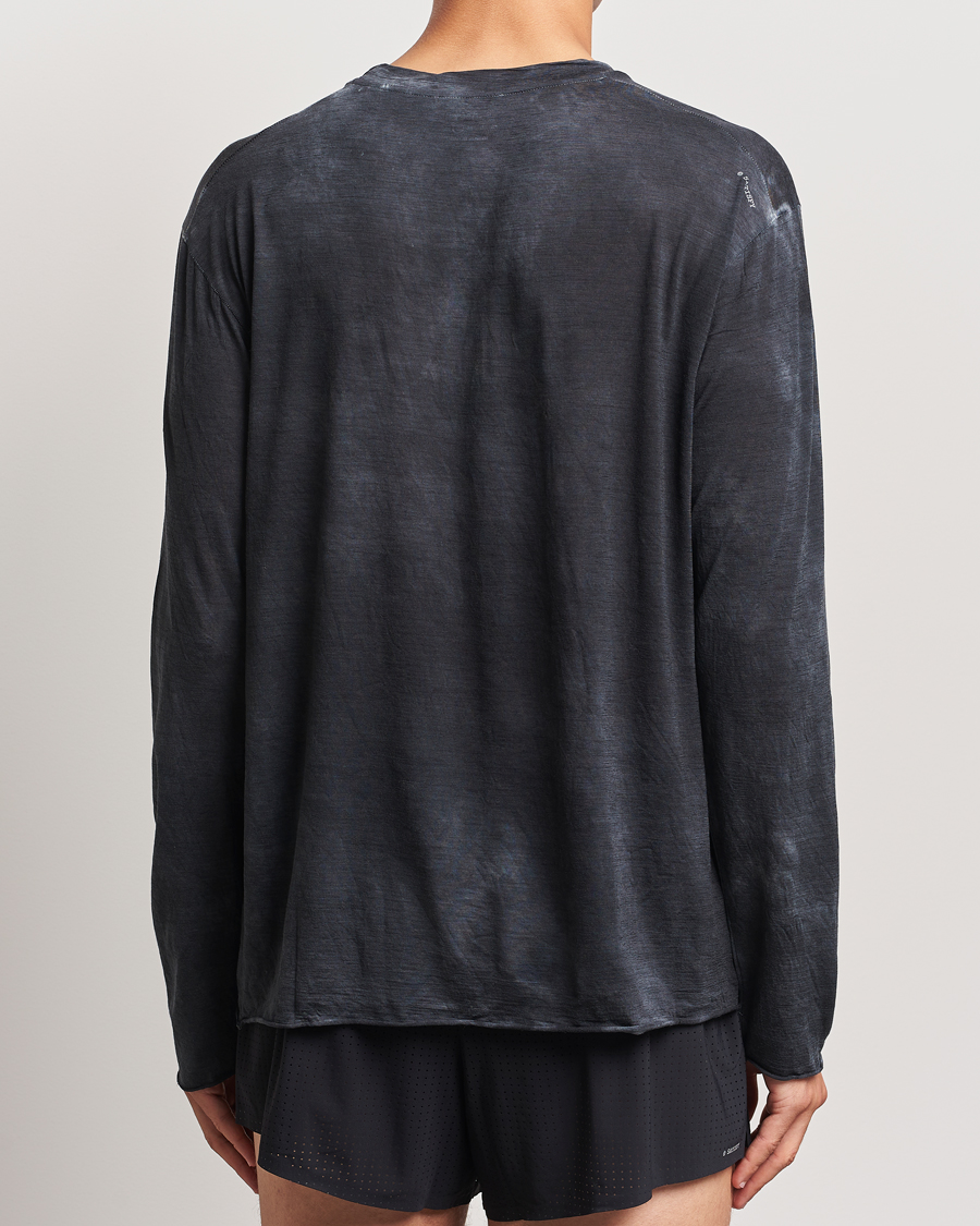 Herren | T-Shirts | Satisfy | CloudMerino Long Sleeve T-Shirt Sun Bleached Black