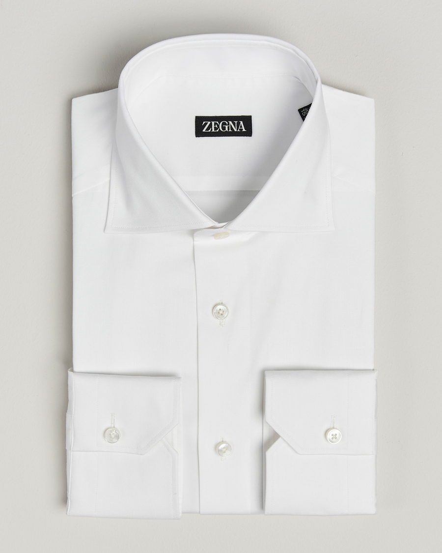 Herren | Hemden | Zegna | Slim Fit Dress Shirt White