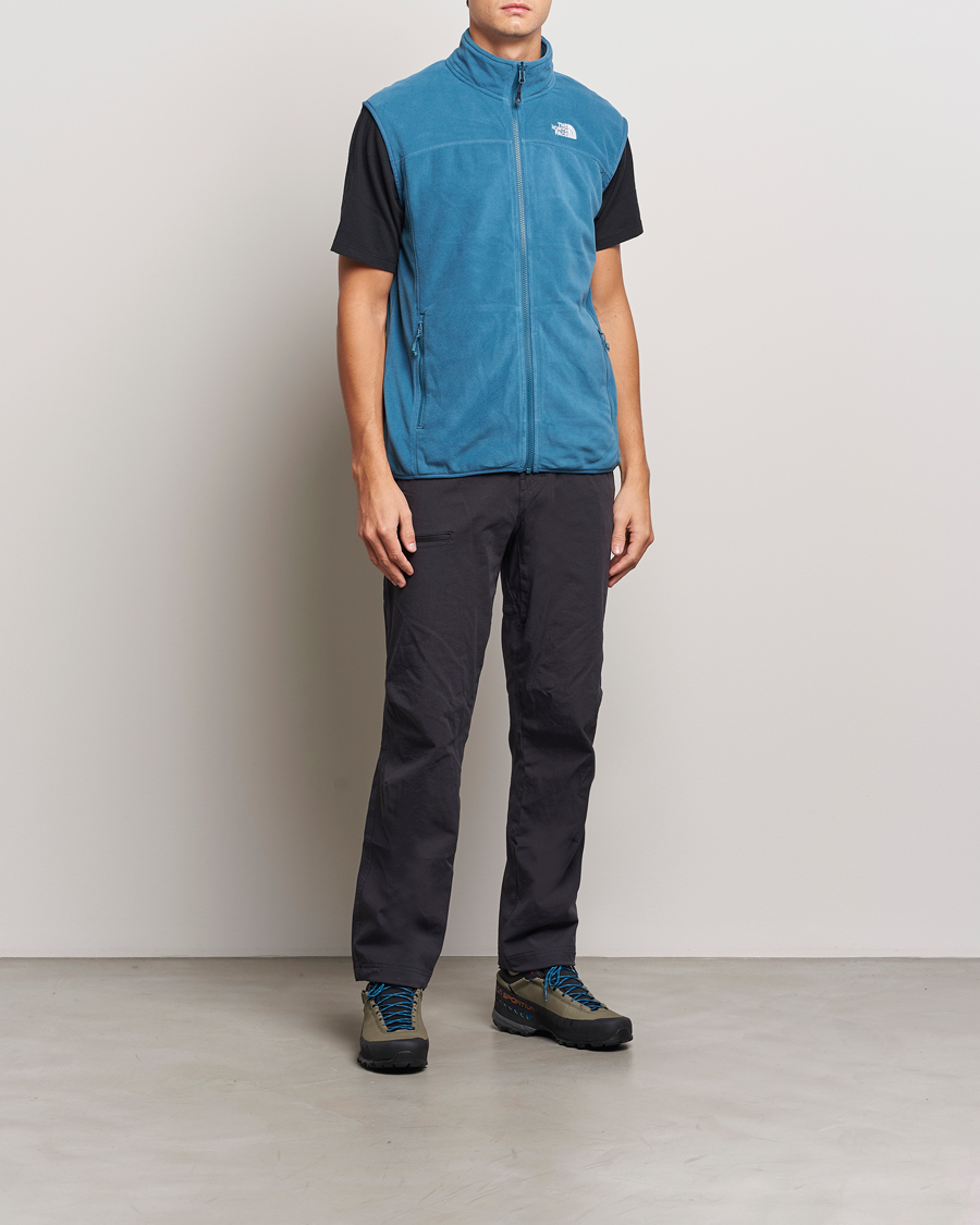 Herren | The North Face 100 Glacier Fleece Vest Midnight Petrol | The North Face | 100 Glacier Fleece Vest Midnight Petrol