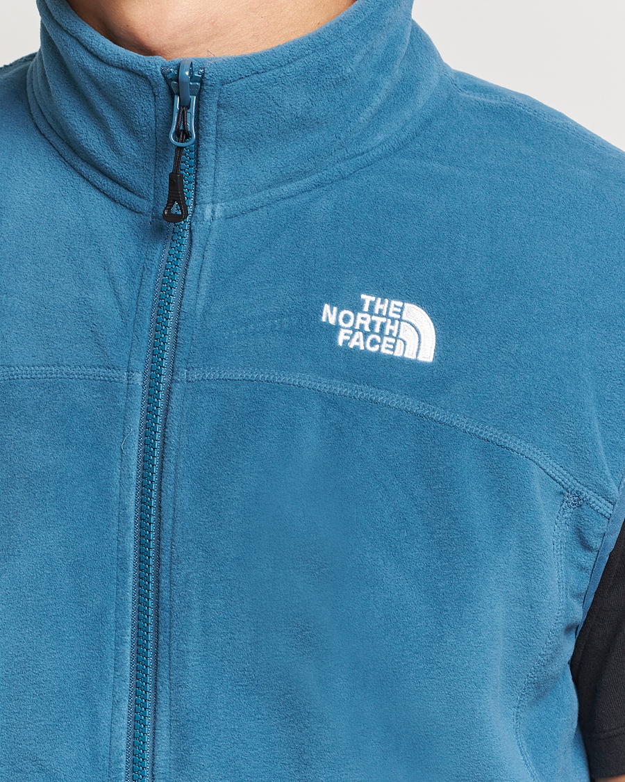 Herren | The North Face 100 Glacier Fleece Vest Midnight Petrol | The North Face | 100 Glacier Fleece Vest Midnight Petrol