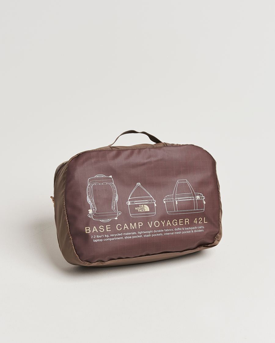 Herren | The North Face Base Camp Voyager Duffel 42L Brown | The North Face | Base Camp Voyager Duffel 42L Brown