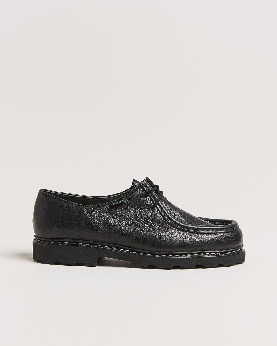 Herren | Derby | Paraboot | Michael Derby Black Deerskin